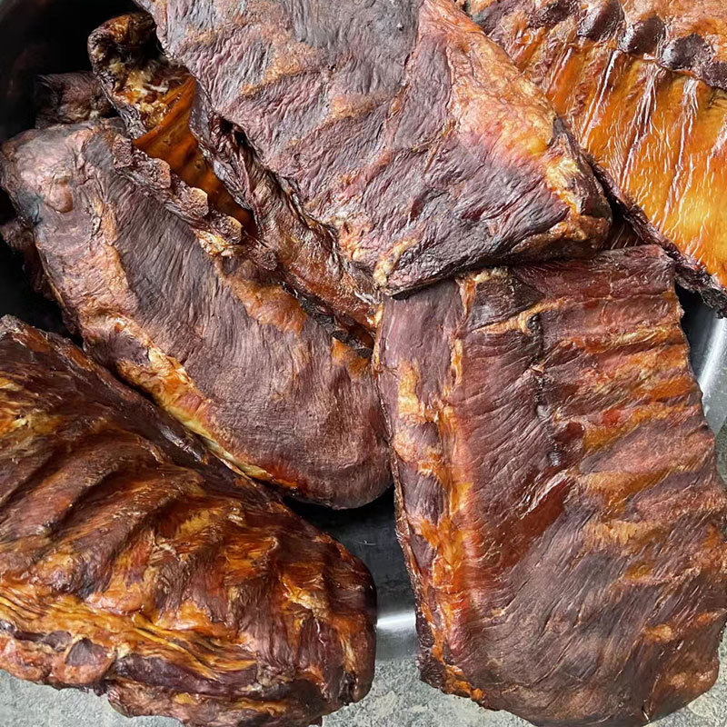 农家腊排骨500g土猪肉柴火烟熏腊肉前腿肉腊味重庆酉阳土家特产