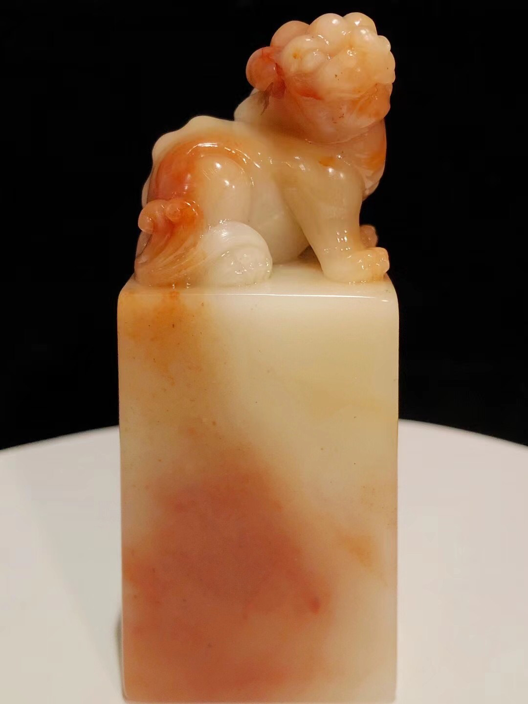 寿山石将军洞芙蓉石—貔貅