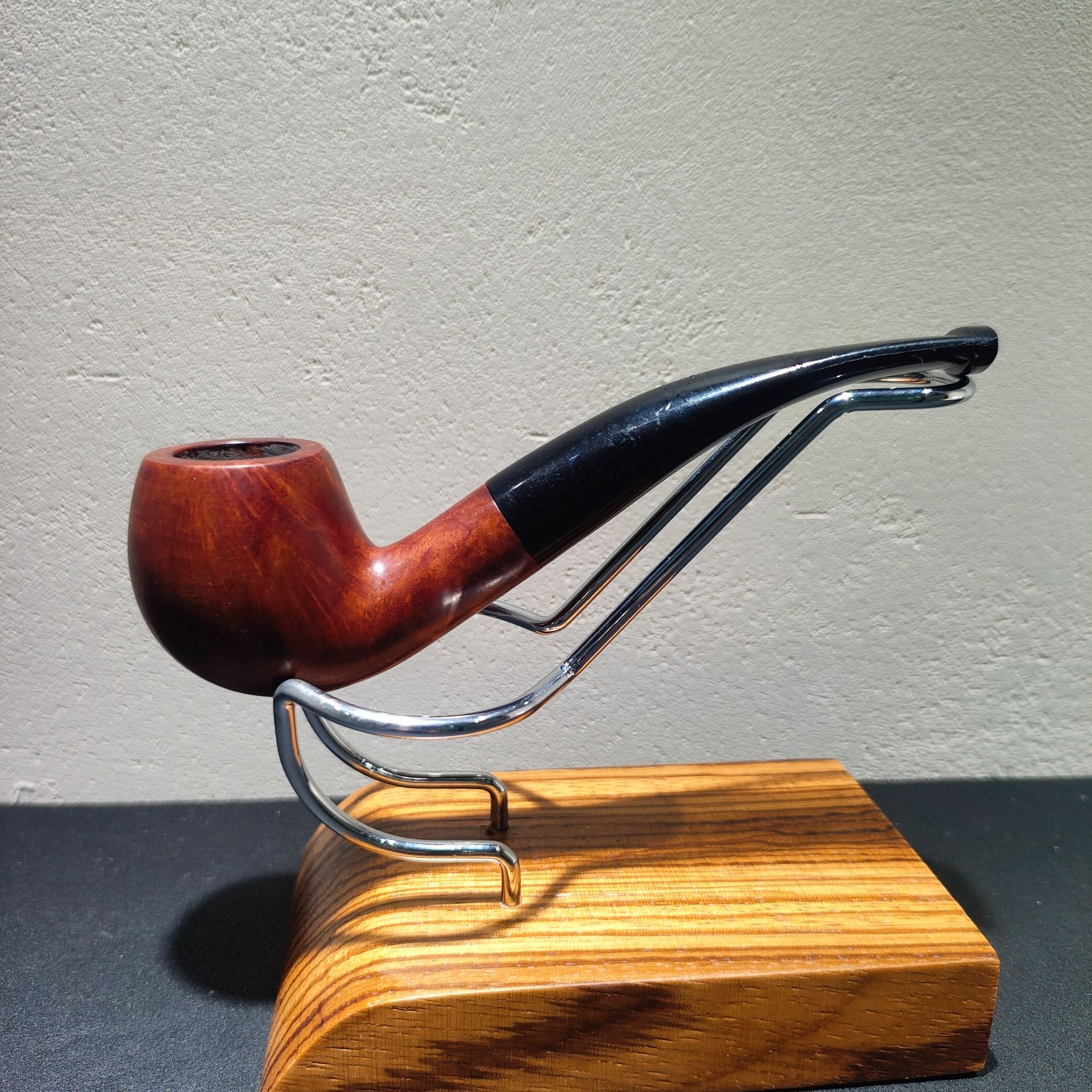 进口石楠木 福尔摩斯烟斗 都柏林弯斗 9毫米经典款 新手入门推荐