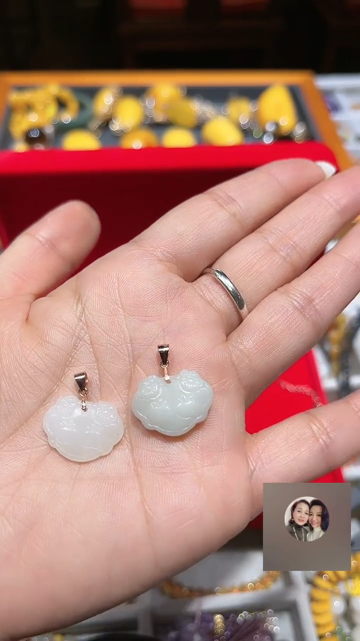 【闪购商品】和田玉吊坠(赠链)未镶嵌多样性发其一