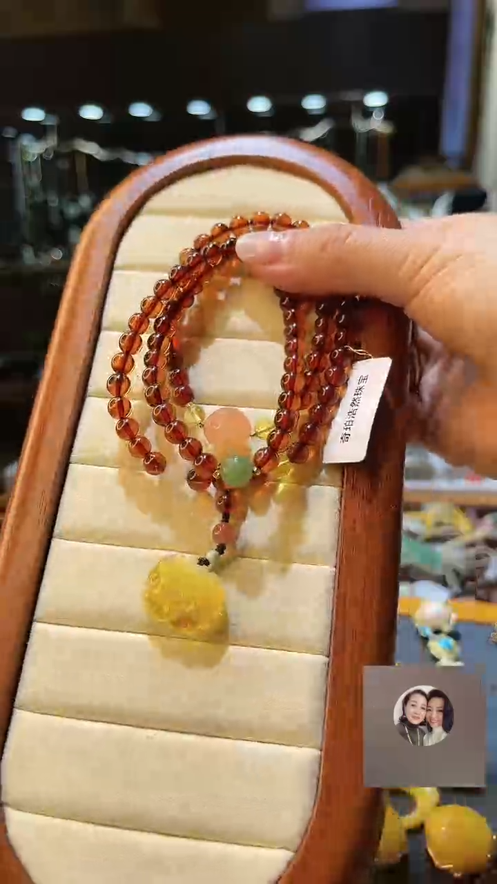 【闪购商品】血珀手链未镶嵌多圈手串