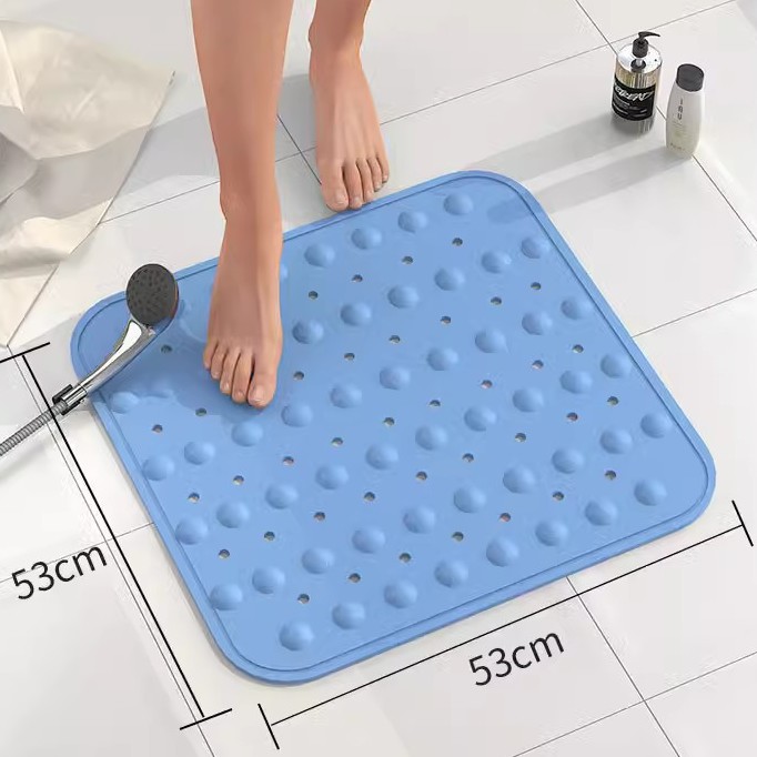 厕所浴缸专用塑胶洗澡垫防摔浴室防滑地垫贴防滑垫卫生间垫子