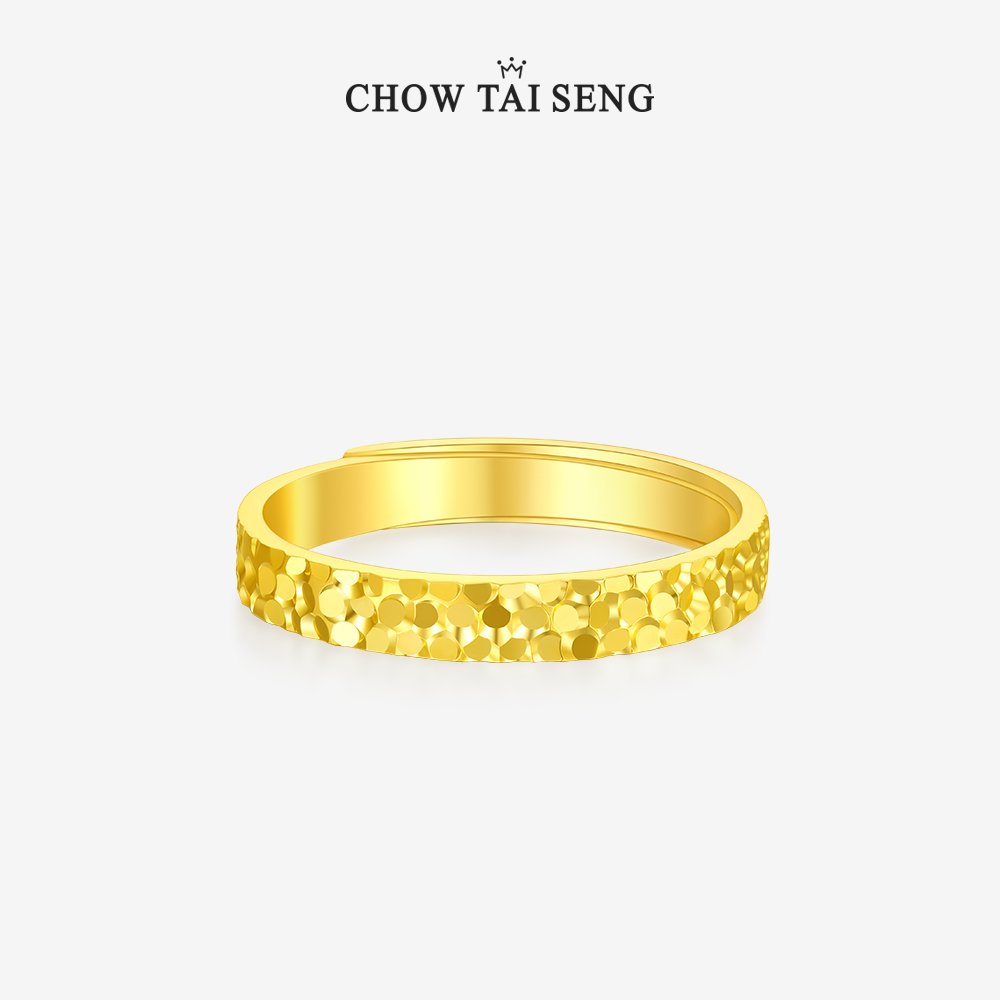 925银戒指 周大生碎冰冰戒指精致女款S0CC0021Y欧若风节日礼物