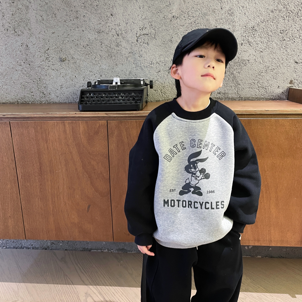 男童加绒卫衣2025新款秋冬款男孩衣服儿童冬装男宝宝上衣冬季加厚