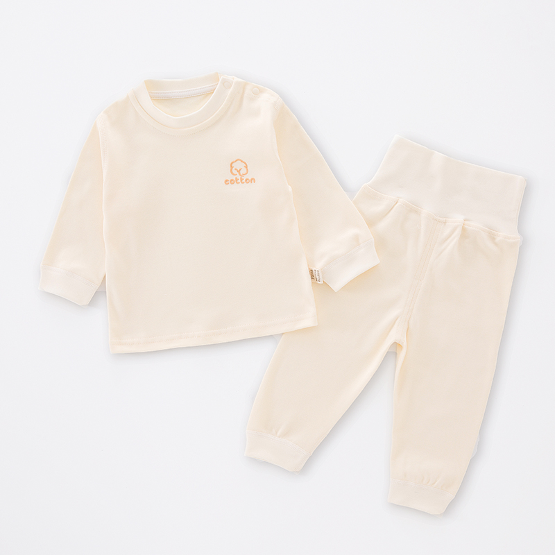 【格伦贝拉专享】200克无骨套装男女秋衣秋裤分体睡衣纯棉儿童秋衣