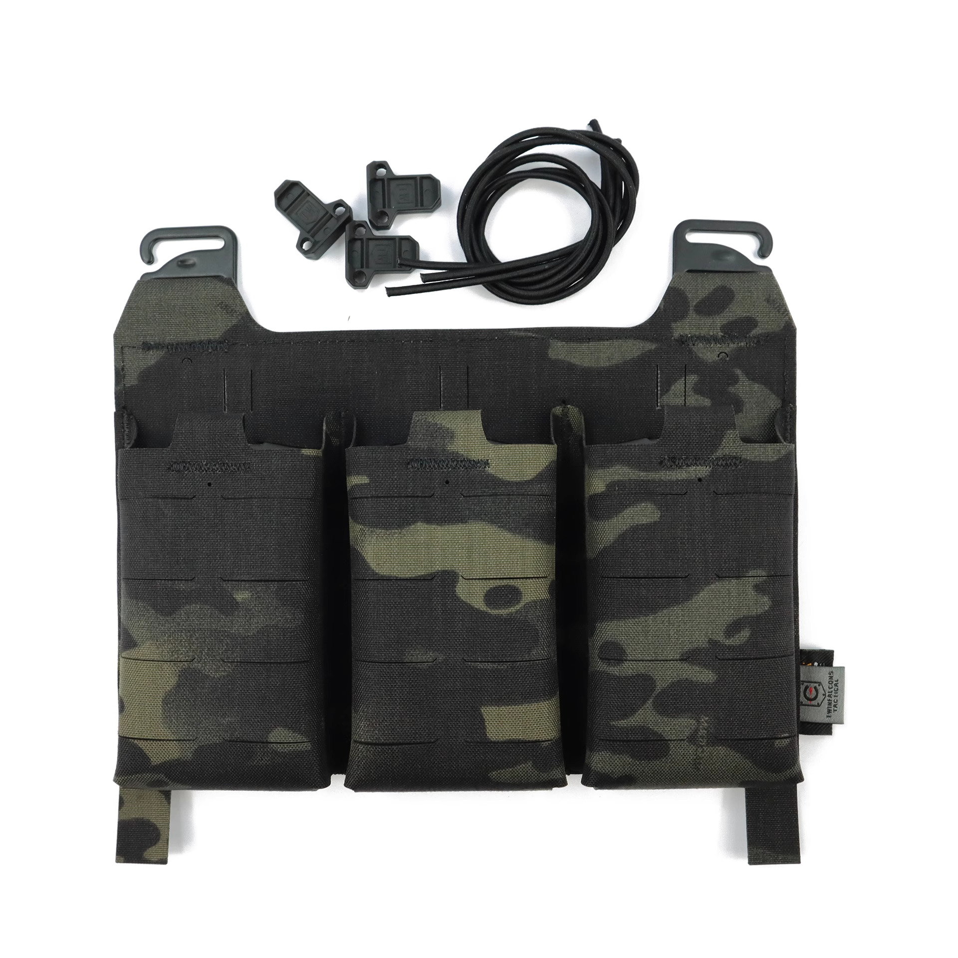 TW KTAR三联面板FCPC背心V5附包激光切割复合面料魔术贴 M073