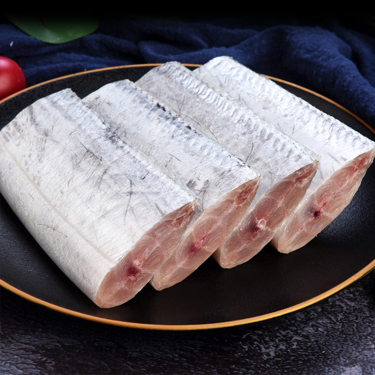 连云港 鲜切带鱼段 400g/包 速冻锁鲜去头去尾带鱼
