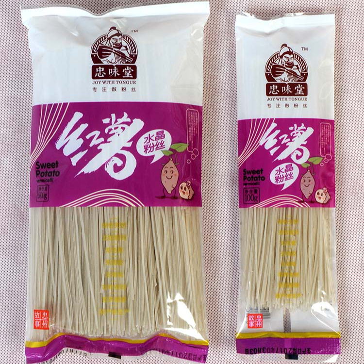 忠州特产忠味堂农家系列粉丝500g装 凉拌 煮火锅 炖粉条必备包邮