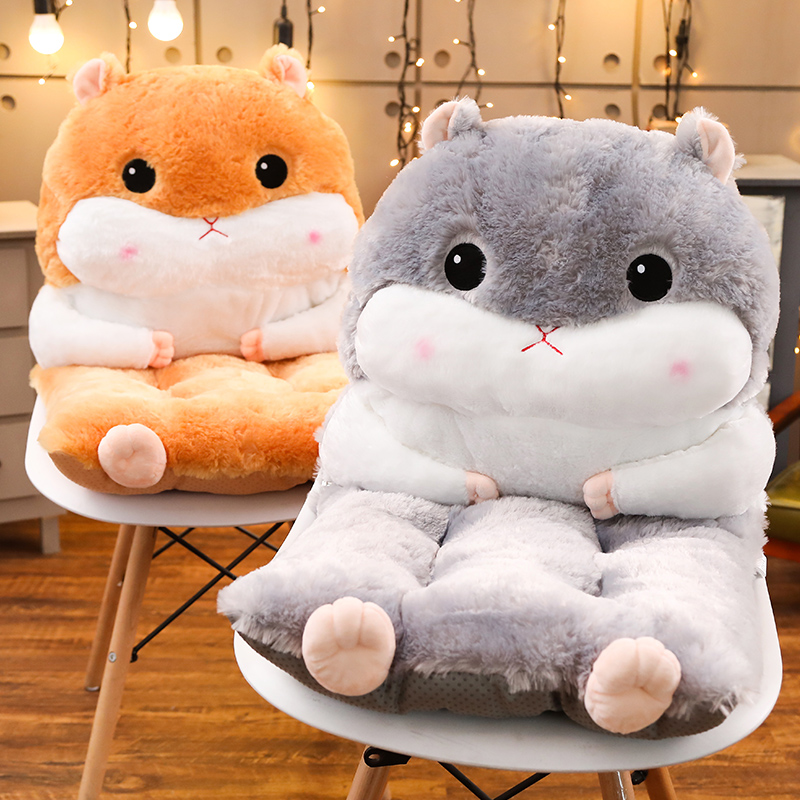 连体坐垫靠背一体办公室餐椅子垫子学生座垫板凳子加厚屁股垫冬季