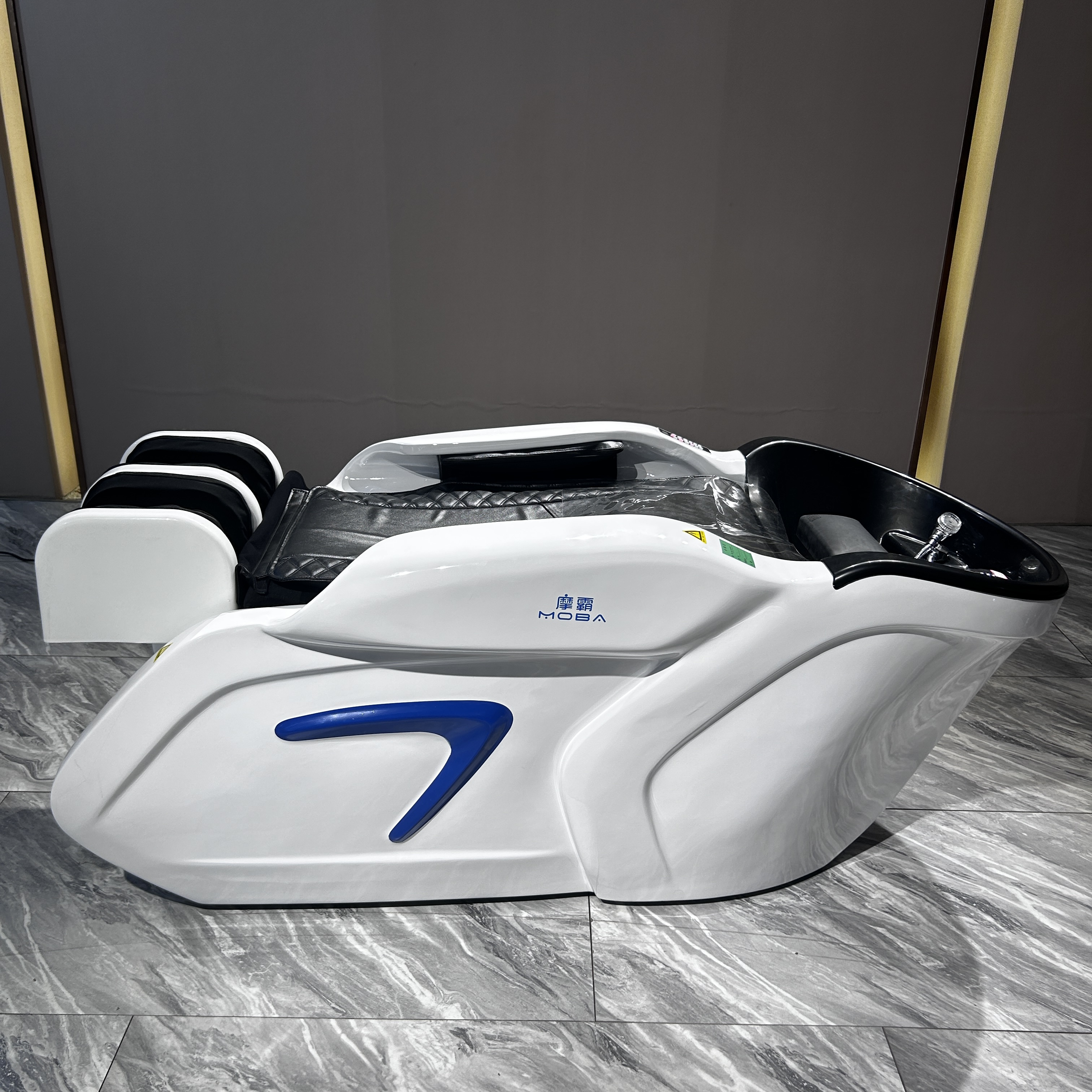 洗头床理发店专用按摩洗头床全自动水循环美容院专用多功能玻璃钢