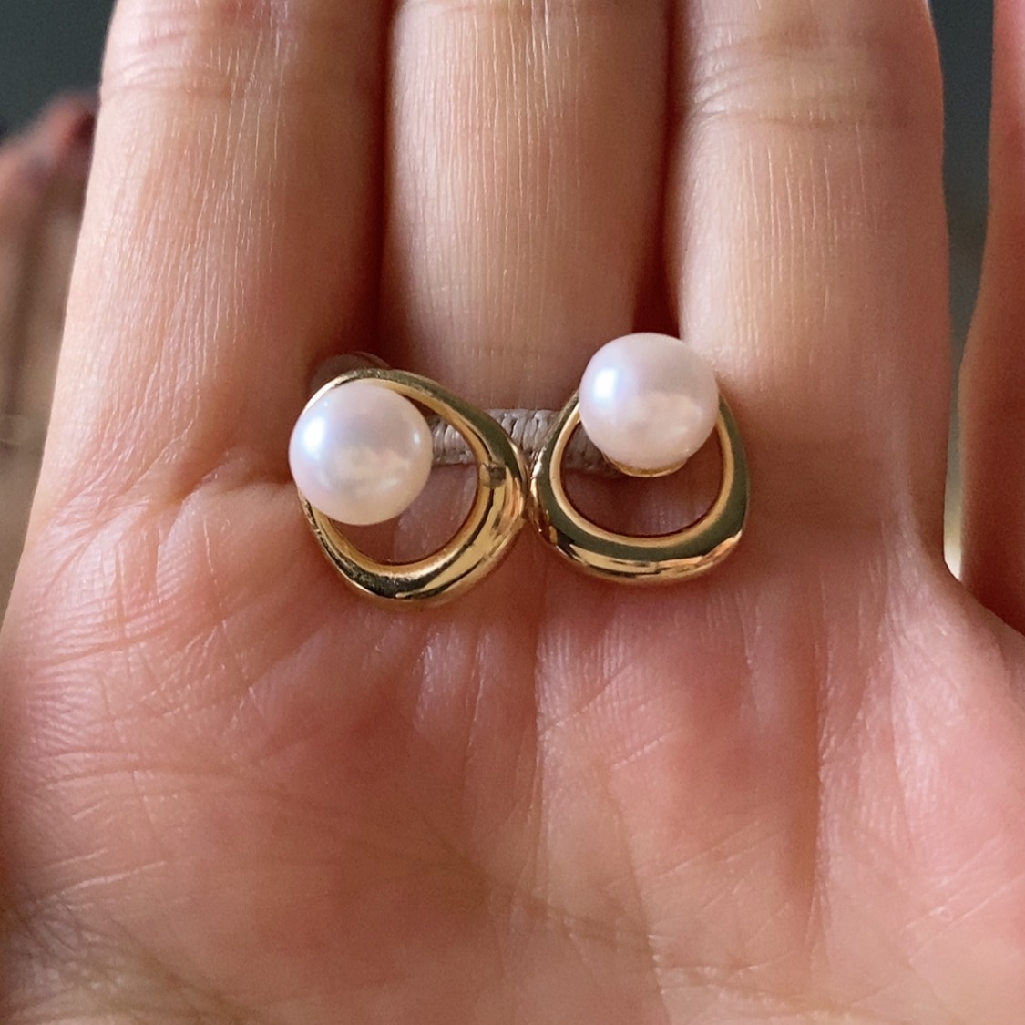 【闪购商品】海水珍珠耳饰银S925镶嵌