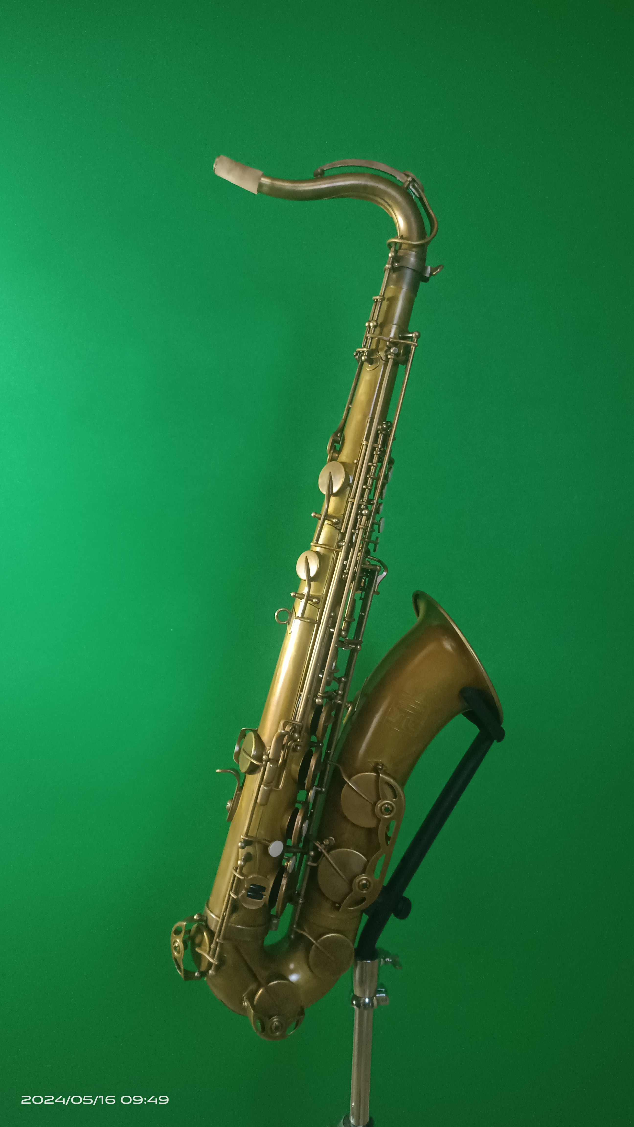 小金定制普及款裸铜次中音萨克斯