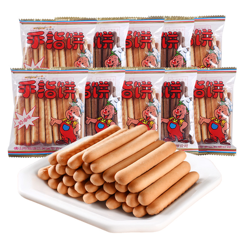 美嘉思手指饼30g手指饼 童年磨牙零食棒棒饼儿时怀旧零食饼干