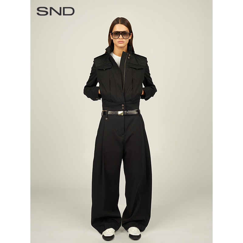 【FAX COPY EXPRESS 设计师品牌】SND PF24 可束腿经典百搭西裤