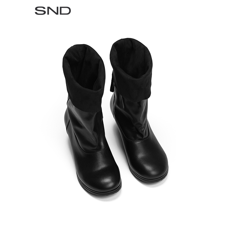 【SNDCOTEMP 设计师品牌】SND AW24 西部中筒靴