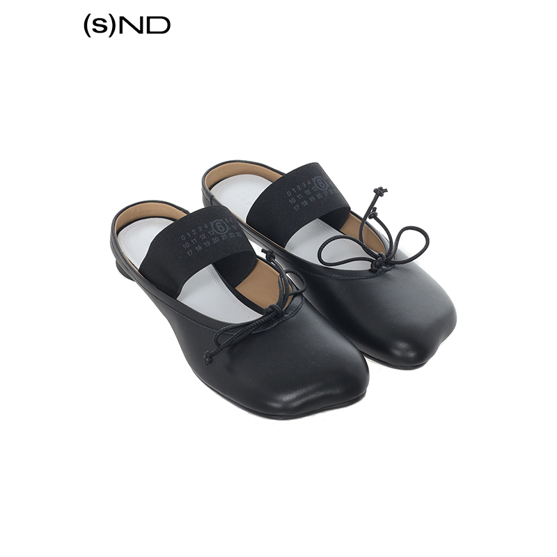 【MM6 设计师品牌】SND PF24 经典芭蕾舞拖鞋  百搭时尚