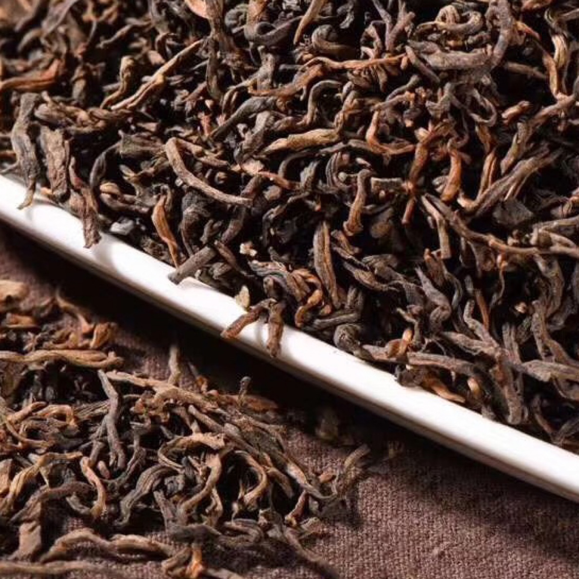 【糯滑】2014年特级普洱茶熟茶散料250克