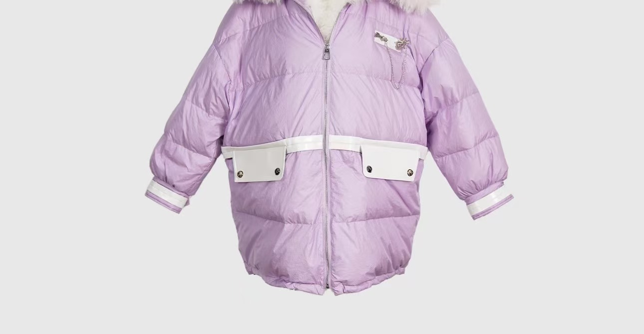 SENBIYAO/森比垚 9909#冬季女士时尚洋气保暖白鹅绒羽绒服