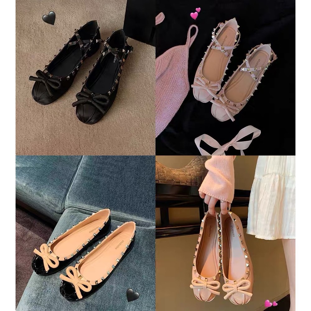 051-100（上选码数下选编码）圆头粗跟玛丽珍芭蕾单鞋女鞋