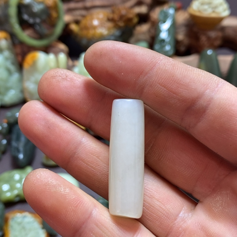 【闪购商品】岫岩老玉（透闪石质玉）吊坠未镶嵌牛**了