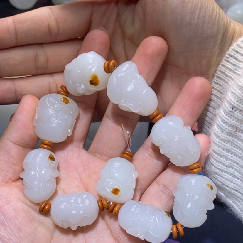 【闪购商品】和田玉颈饰未镶嵌如**闻