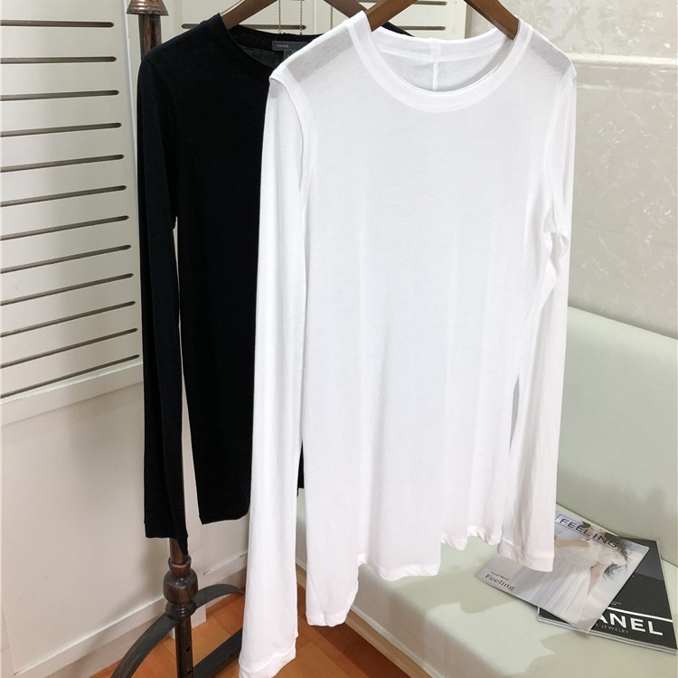 巴黎一站 沐沐自留十几件 超鸡好穿 高端设计款心机显瘦长袖打底