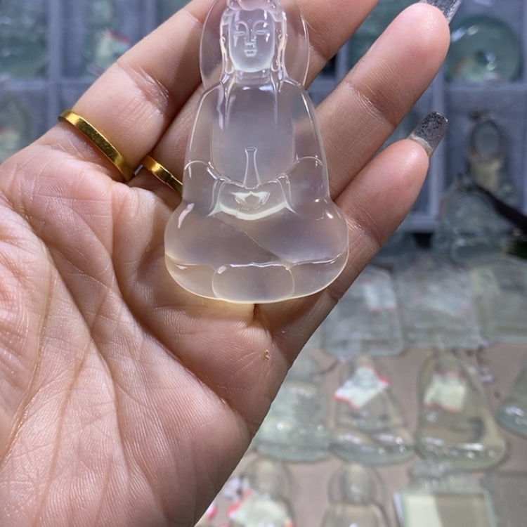 【闪购商品】蛇纹石玉颈饰未镶嵌魑**魉
