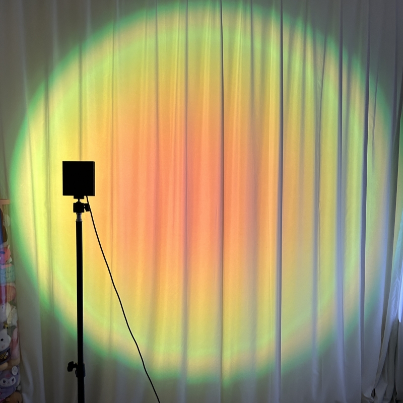 娱涵直播氛围灯日落灯网红主播跳舞拍照人像拍摄视频直播间补光灯