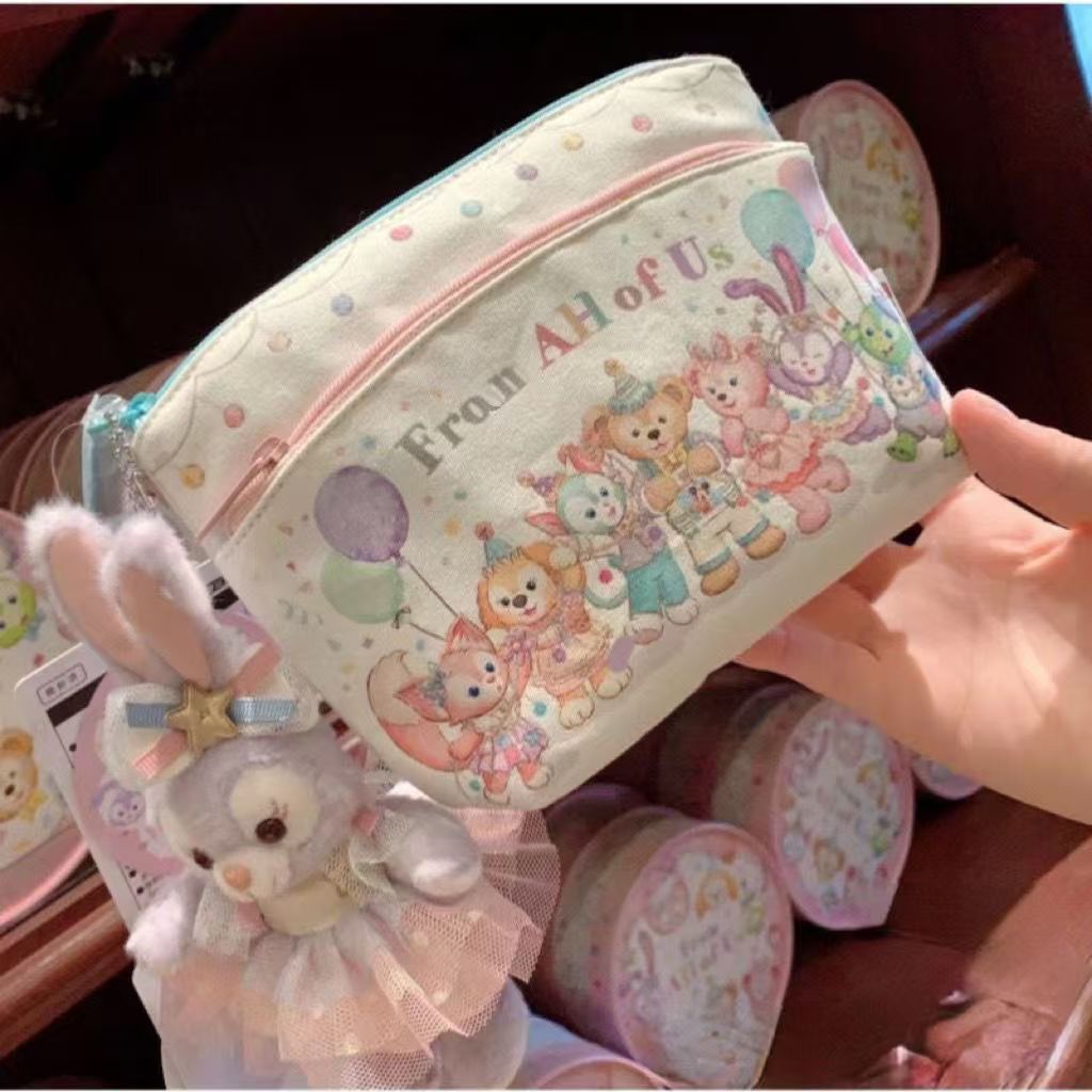 【六一的小杂货铺】东京迪士尼七宝可爱卡通化妆包零钱收纳包