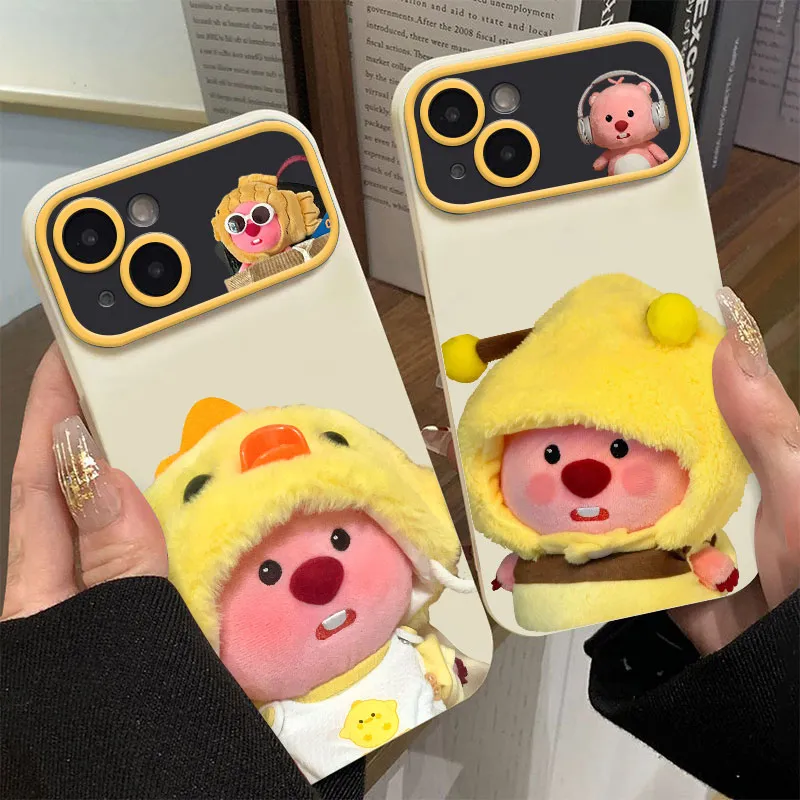 KEBENA小鸡头套海狸苹果14/15手机壳iPhone13promax12防摔11全包