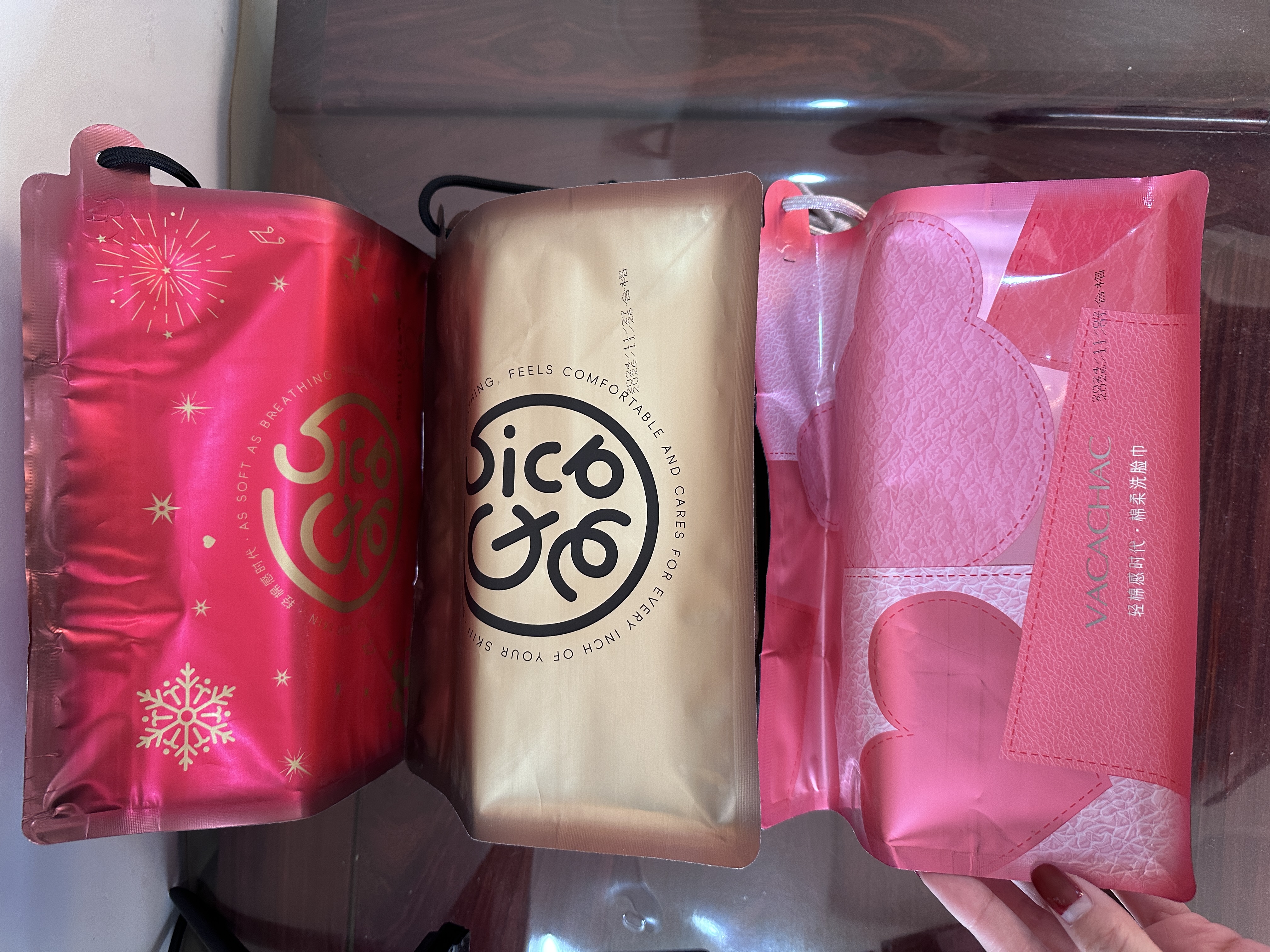 绒绒的洗脸巾 洗洗洗