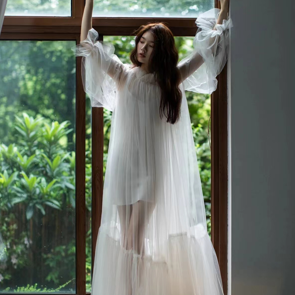 【缥缈】森系仙气 源头工厂自产自销 礼服晨袍生日结婚 韩系显瘦