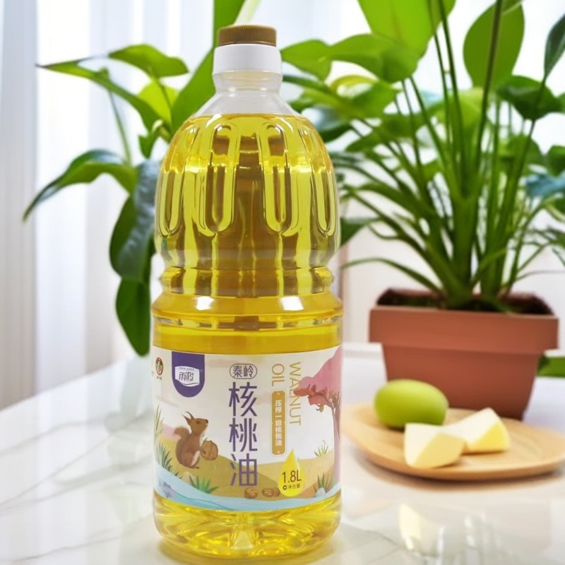 压榨一级核桃油1.8L