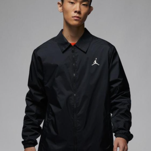 AIR JORDAN 乔丹正品男款秋冬黑色长袖休闲运动风夹克-FD7424-010