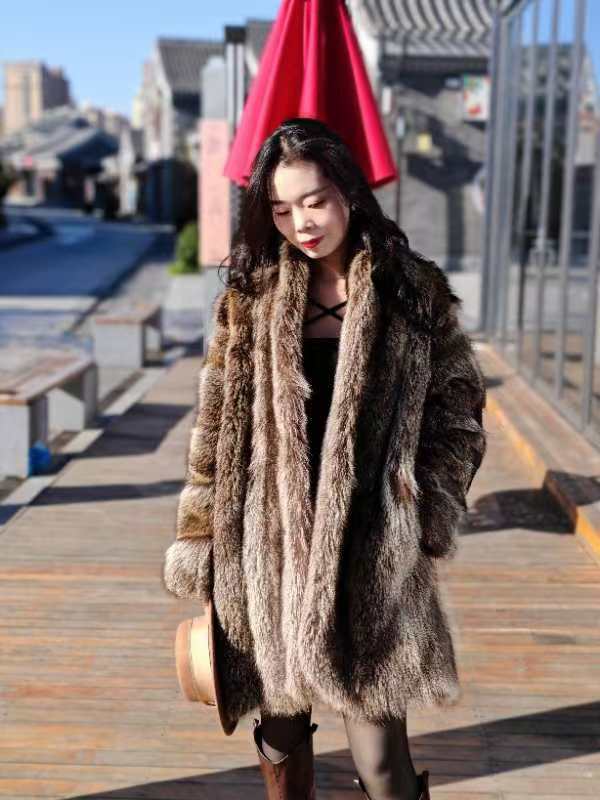 时尚潮流小浣熊本色外套