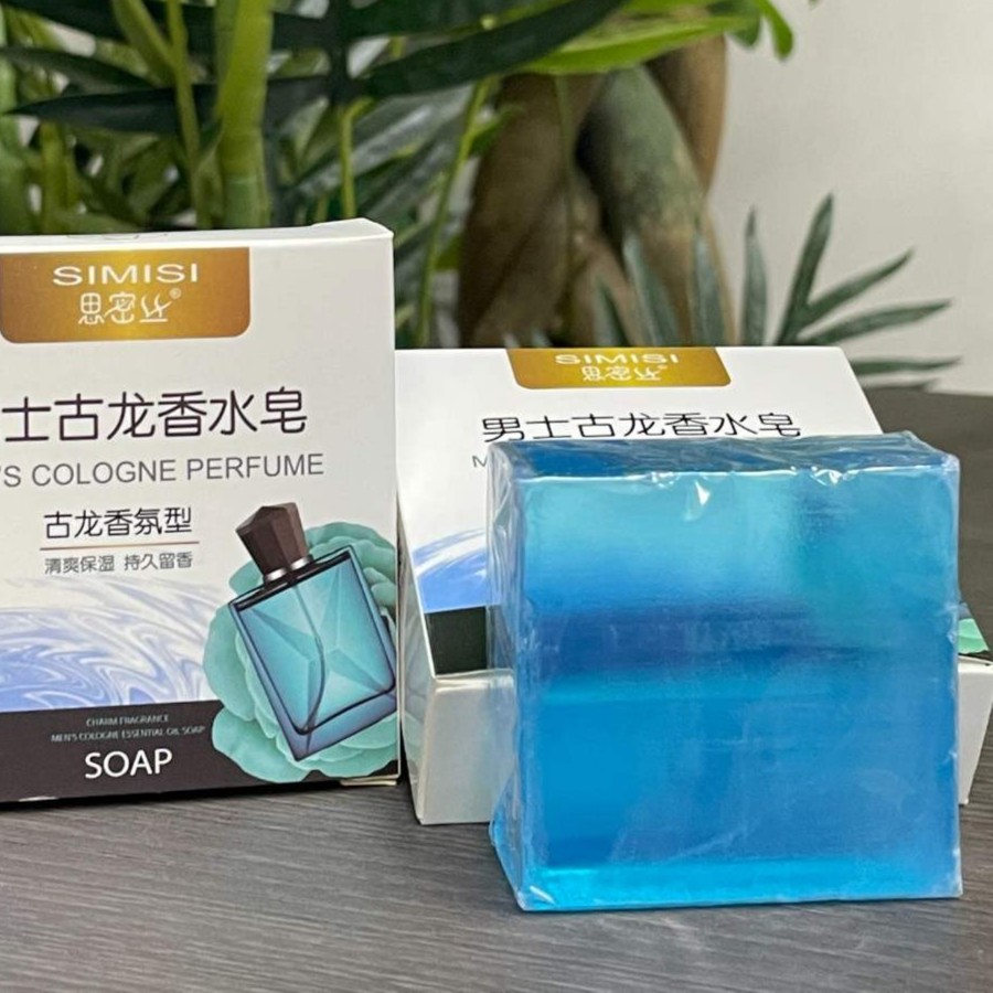 【新疆西藏包邮】（拍一发5）男士古龙香皂香水味沐浴皂全身可用