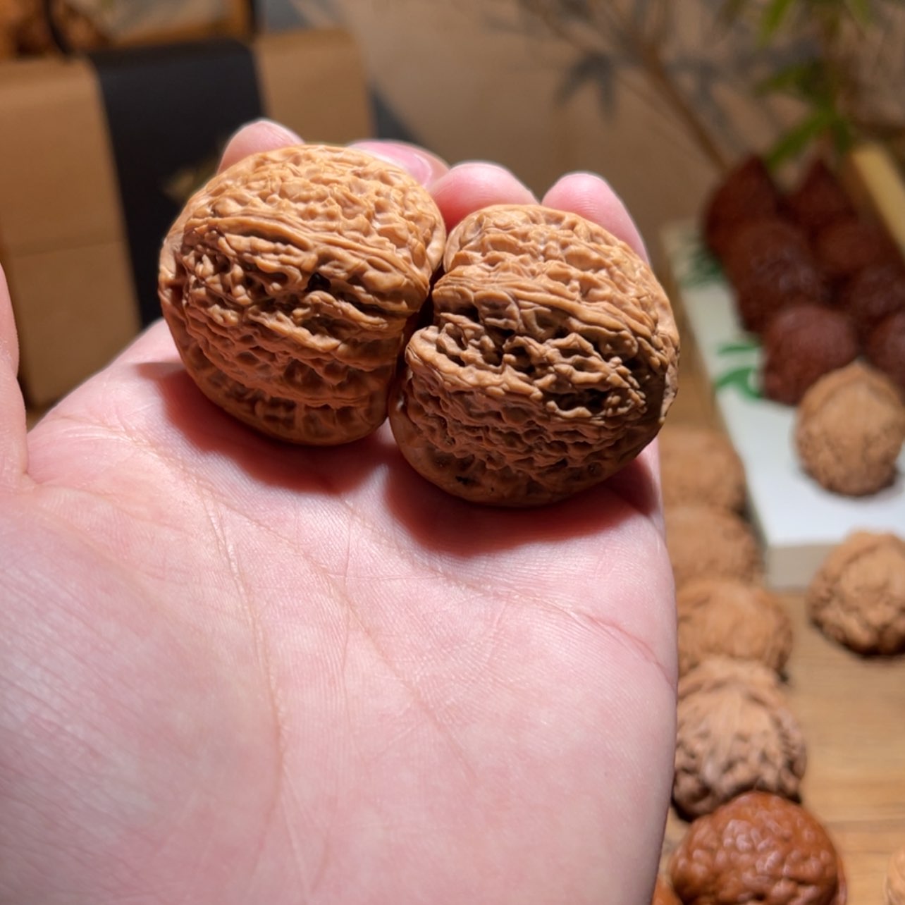 【闪购商品】文玩核桃吊坠小*花