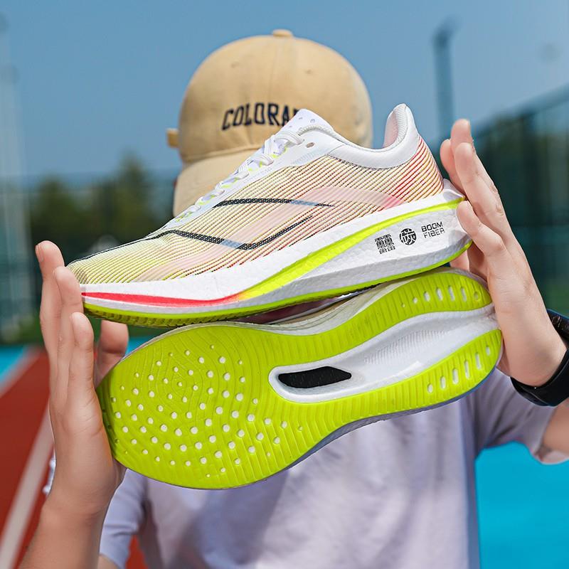 飞电3C碳板跑步鞋男款beng专业竞速软底回弹鞋子秋冬学生运动跑鞋