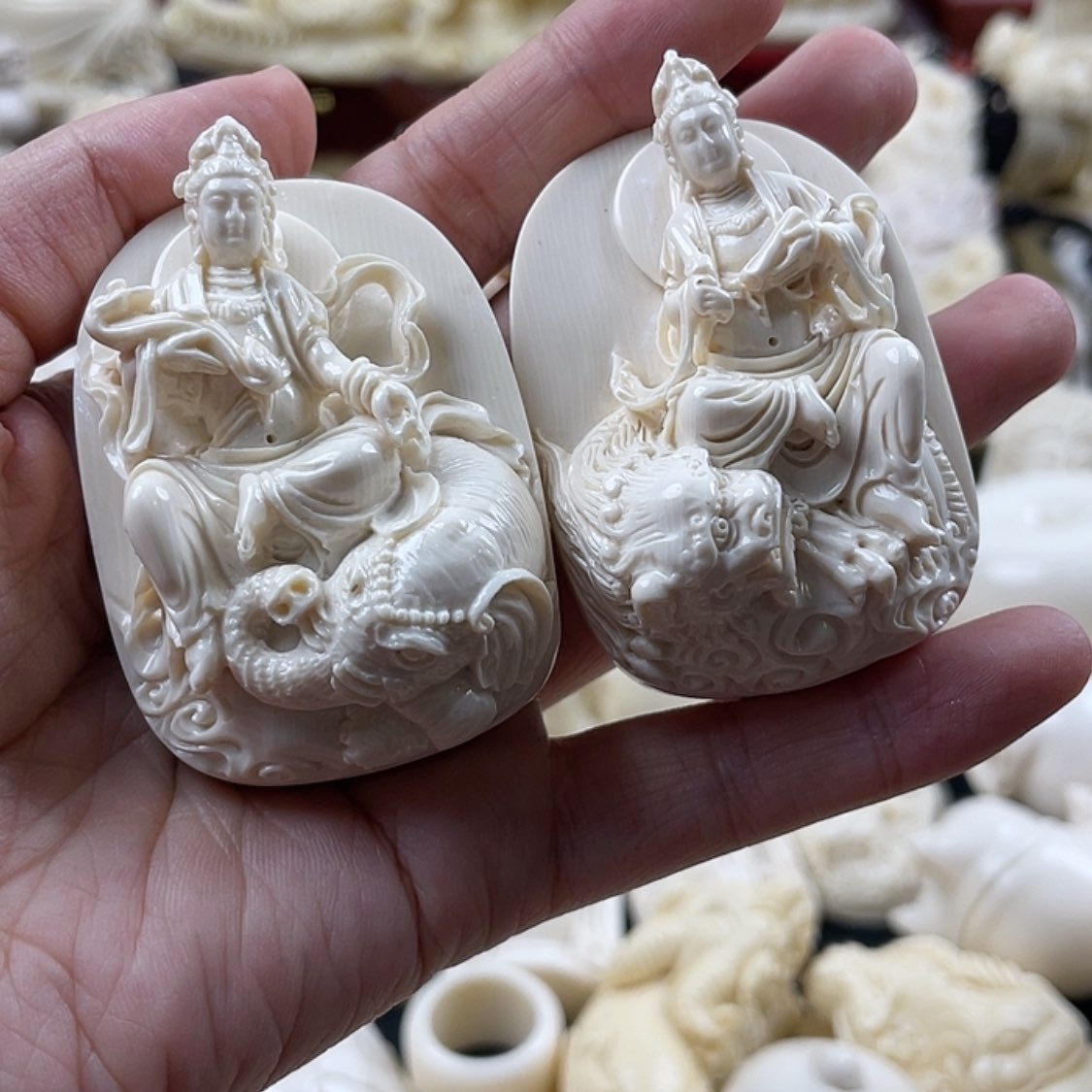 【闪购商品】文书 普贤核雕美**计