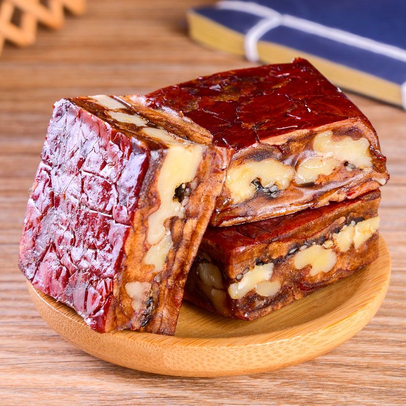 枣夹核桃和田枣核派无核夹心红枣仁派休闲解馋代餐独立包装美零食