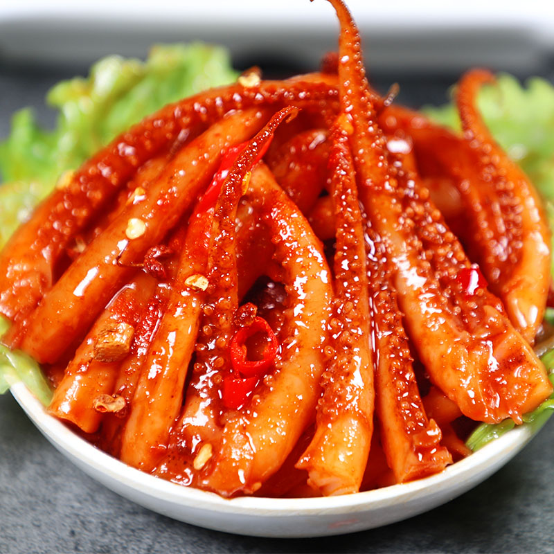 【新店特惠】香辣鱿鱼须网红零食小吃办公休闲食品追剧解馋开袋即食