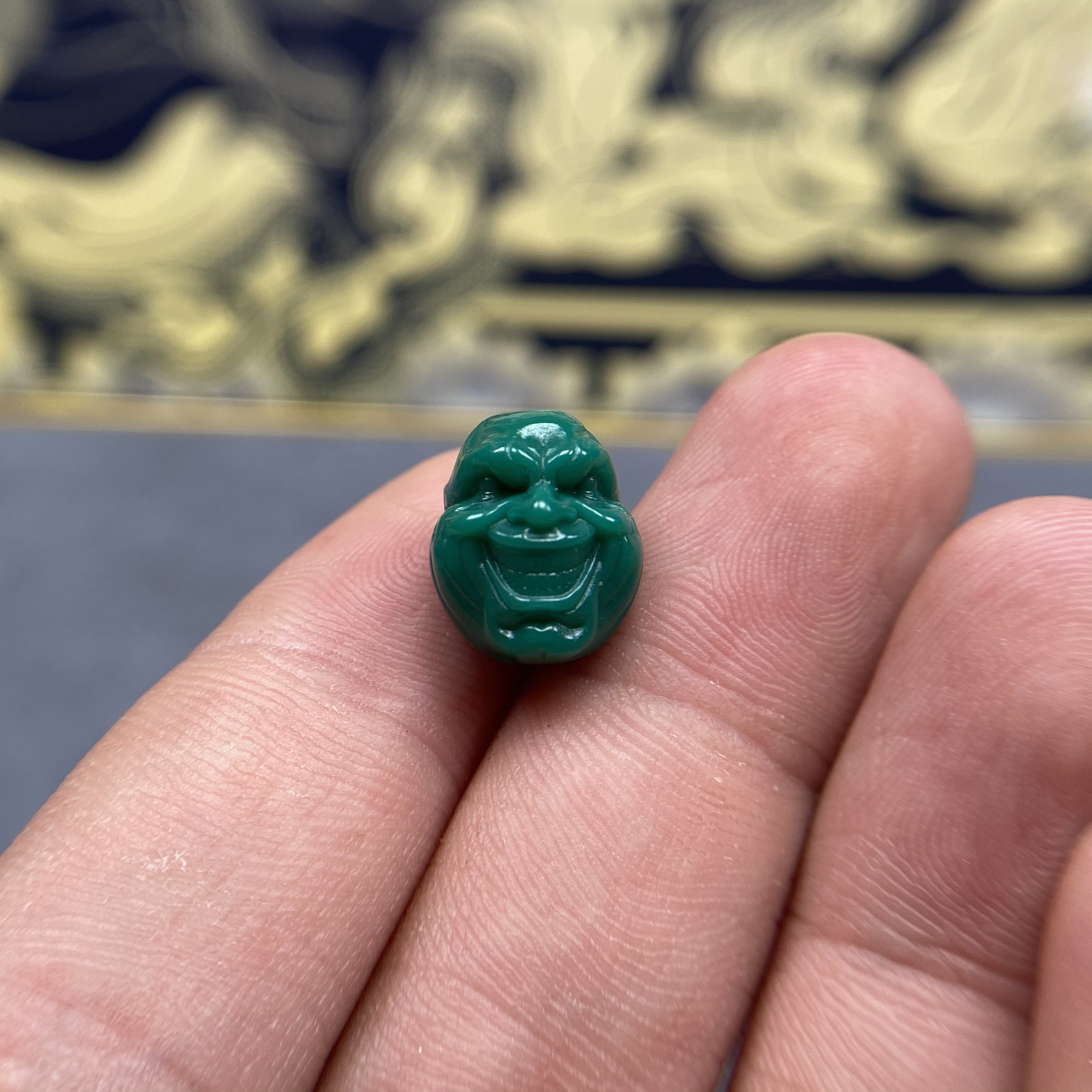 高瓷玉化【恶僧】11.5mm配珠配饰