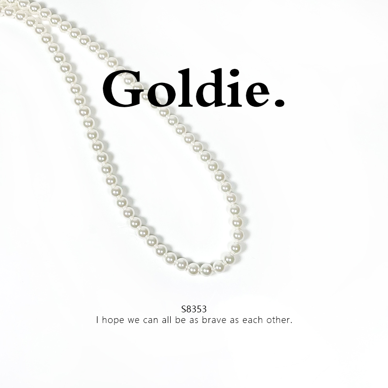 铜合金项链 设计师款经典时尚气质项链 8353