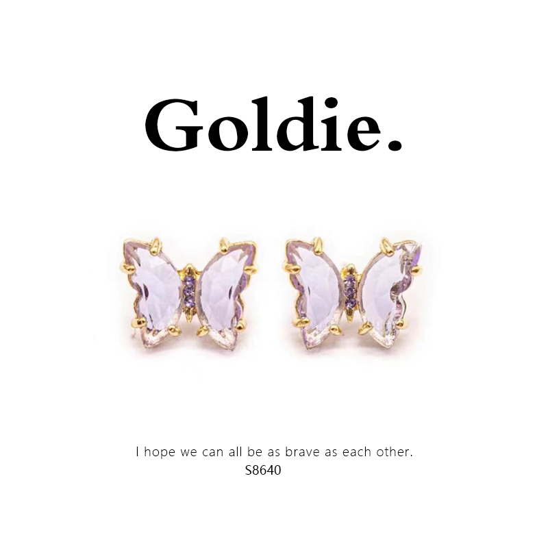 铜合金耳饰 设计师款经典时尚百搭气质耳饰 8640