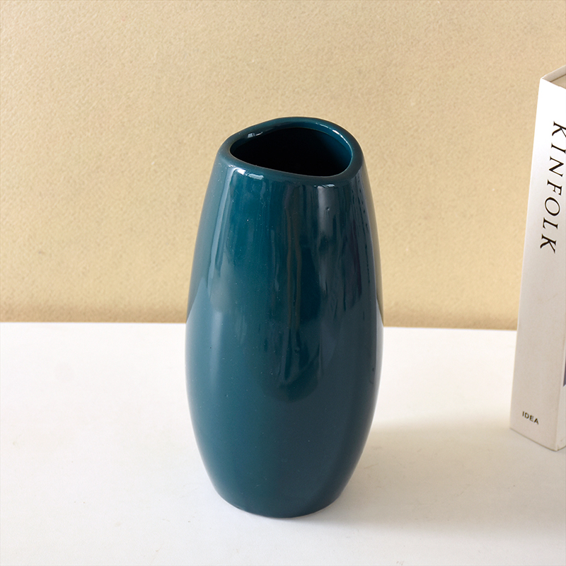 花瓶花卉插花高端陶瓷瓶中式福瓶玻璃瓶