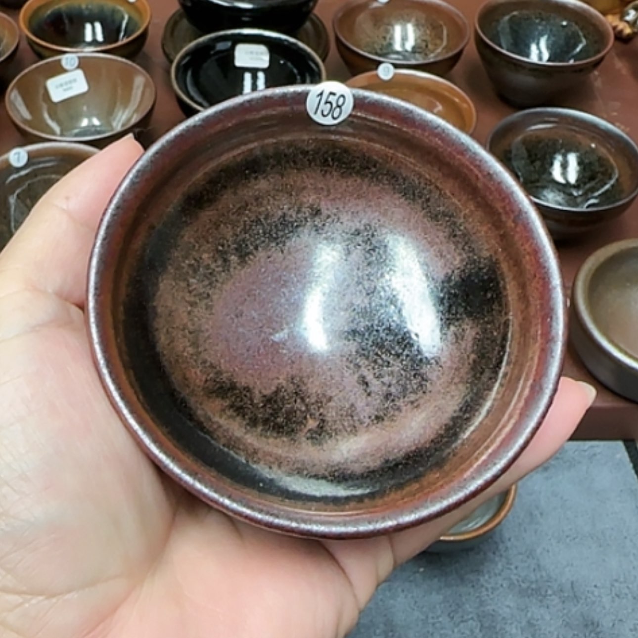 【闪购商品】玻璃茶盏伏*