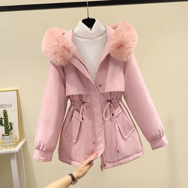 羽绒服女冬季2023年新款韩版宽松派克服羽绒服小个子加绒羽