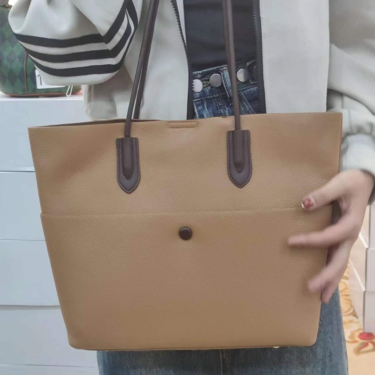 DB bubarry 303 简约大容量托特包