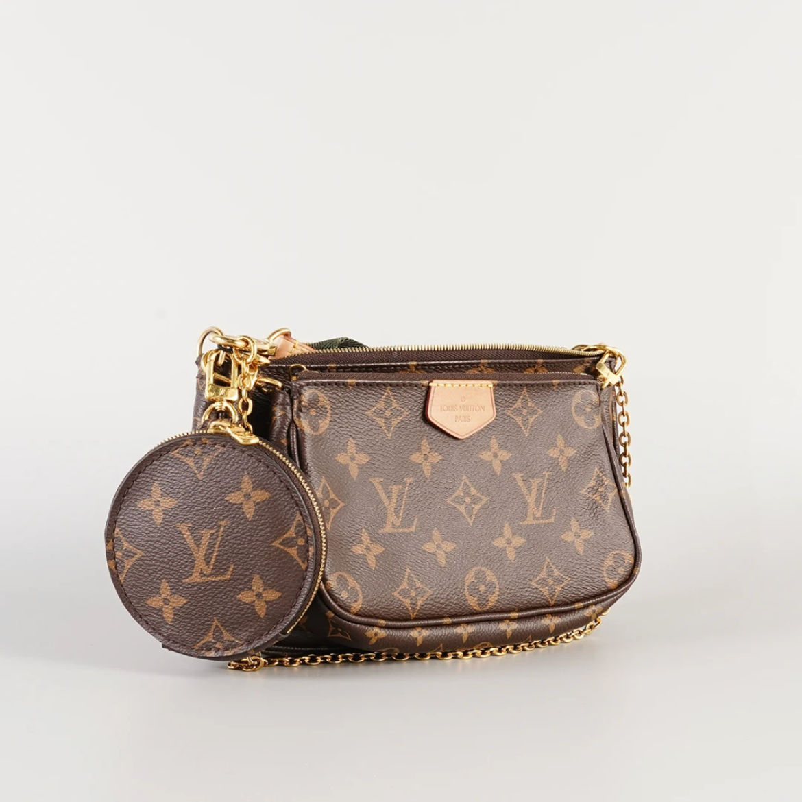 95新 LouisVuitton/路易威登 安琳LouisVuitton 五合一单肩包