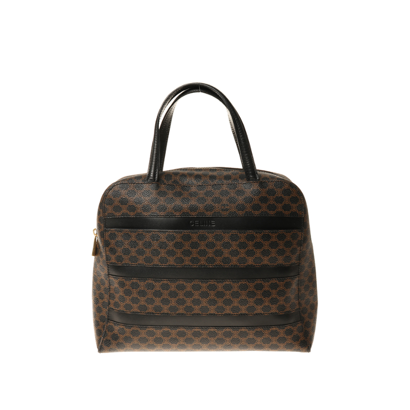 99新 Celine/思琳  99新 Celine/赛琳拼色PVC拼皮中性手提包